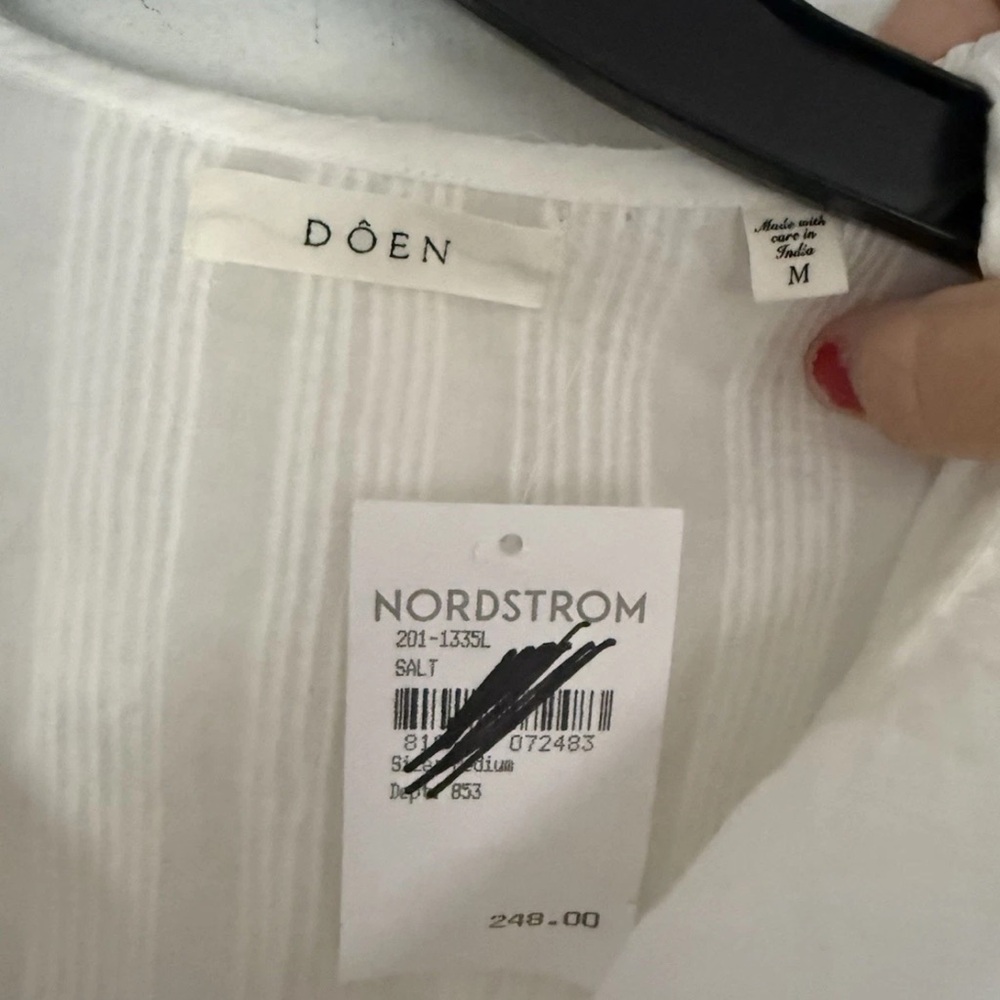 NWT Doen Henri Top Salt Size M - Picture 7 of 11